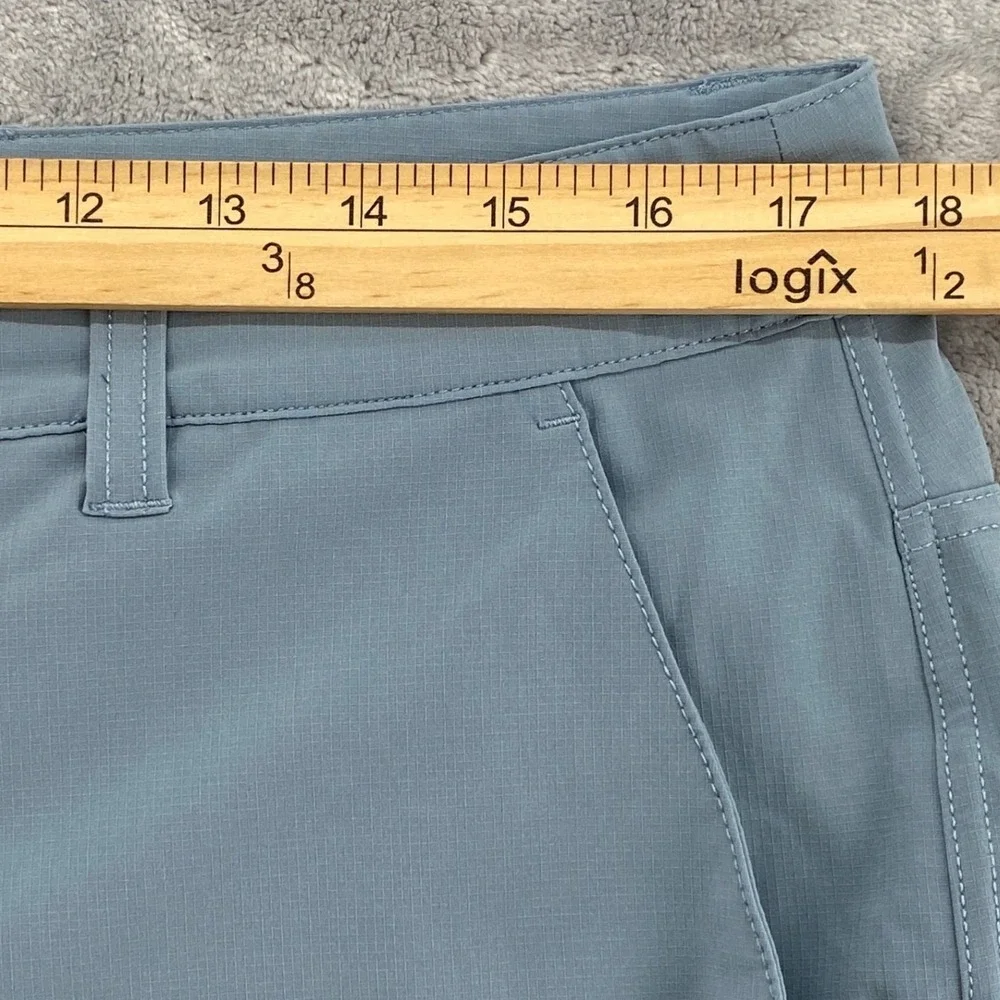 Florence Marine X Mens 35 Blue Grey Ripstop Hybrid Utility Shorts NO SIZE TAG